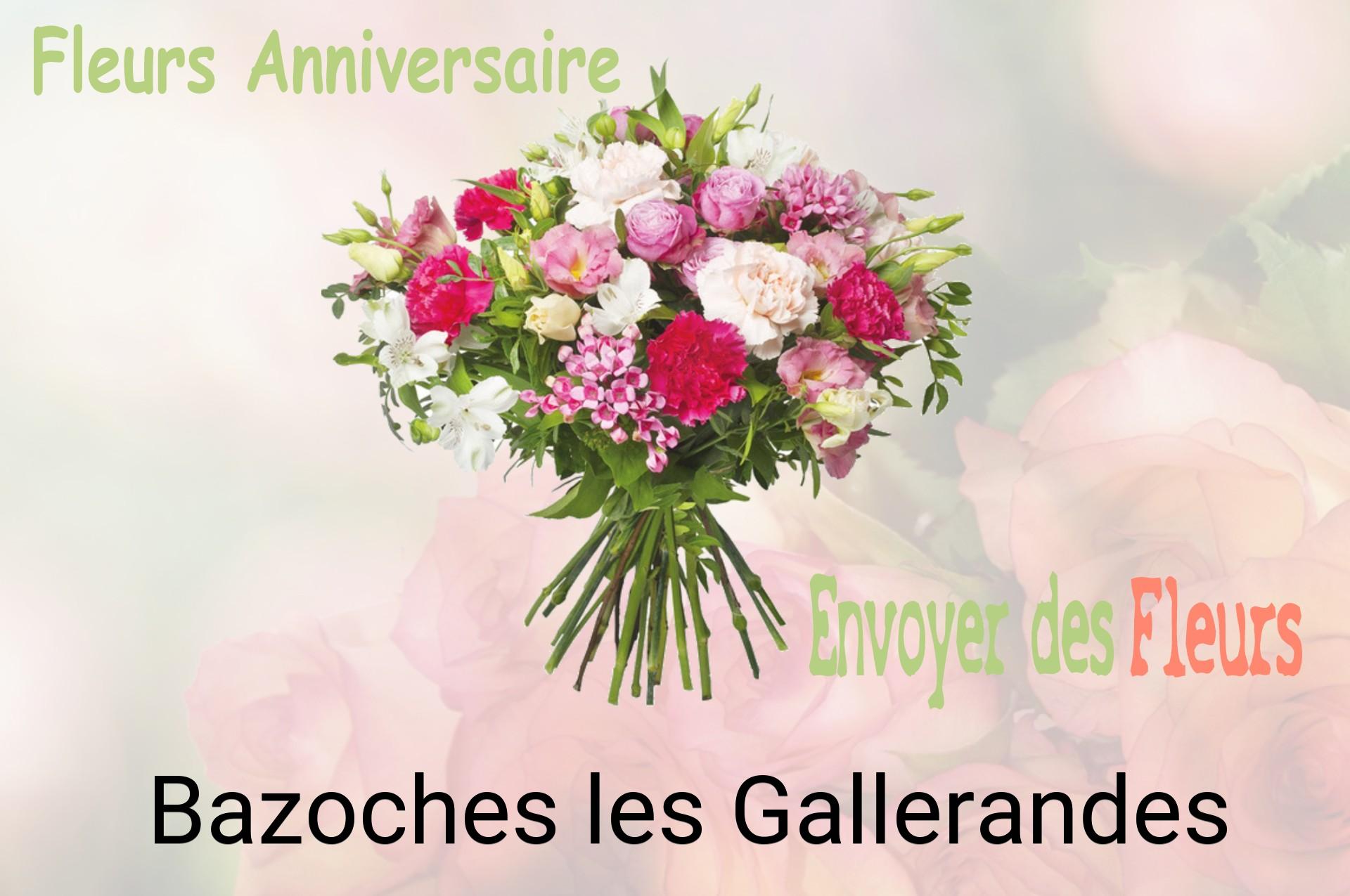 Bouquet de fleurs d’anniversaire livré à Bazoches-les-Gallerandes