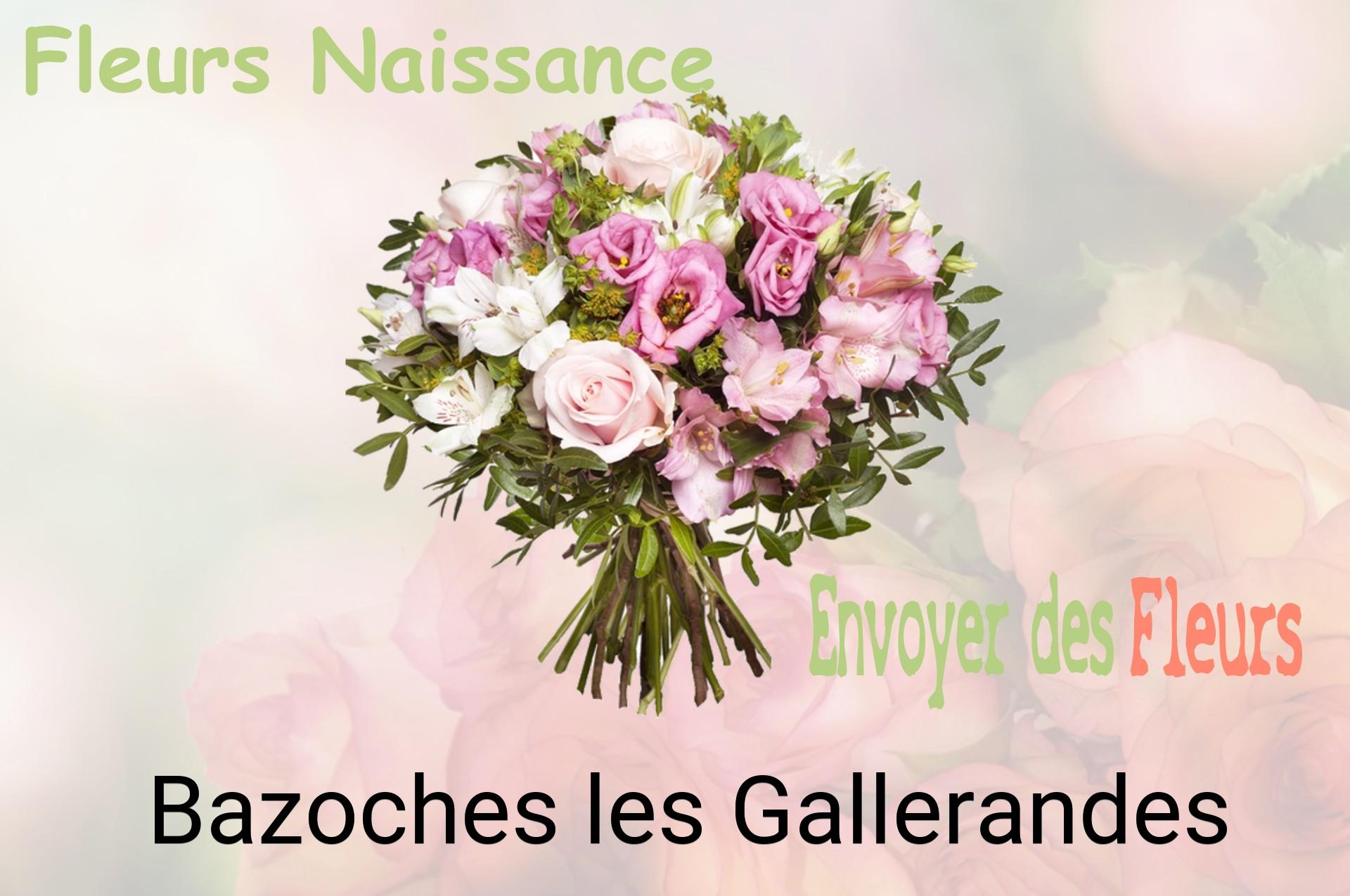 Bouquet de fleurs de naissance livré à Bazoches-les-Gallerandes